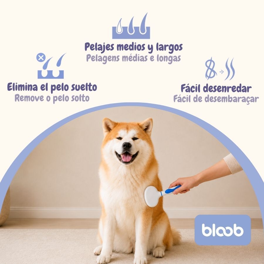 Bloob Escova cardadeira para c&atilde;es, , large Imagem n&uacute;mero 3