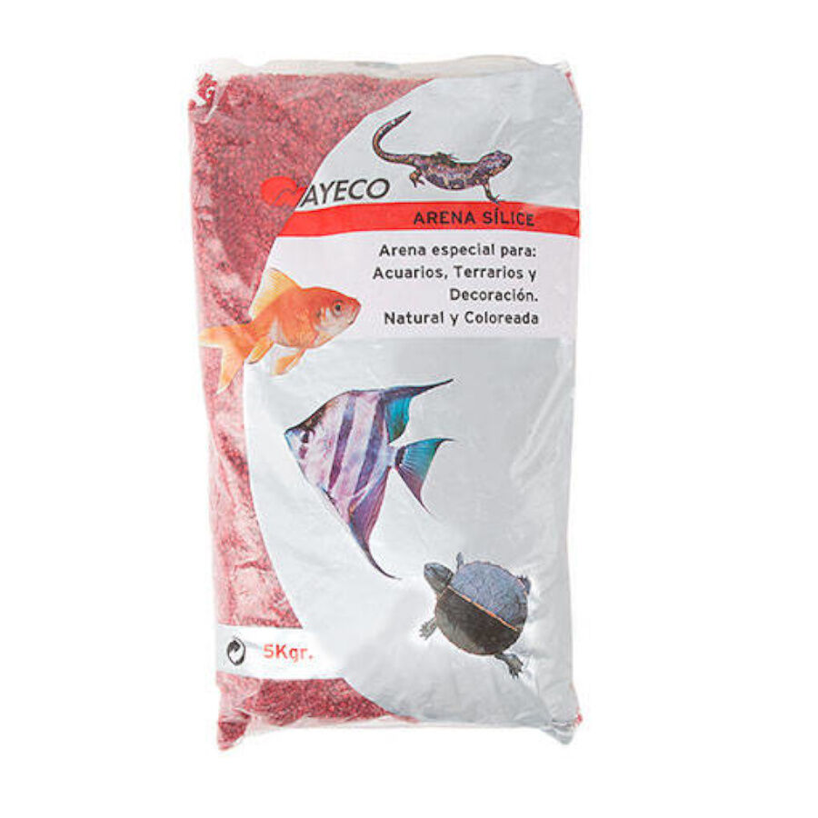 Nayeco Areia S&iacute;lica Vermelha para aqu&aacute;rios, , large Imagem n&uacute;mero 1