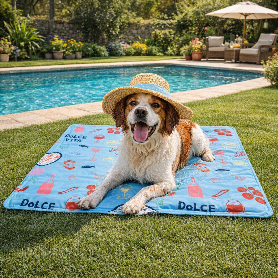 Summer Vibes Cool Mat Dolce Vita Tapete Refrescante para c&atilde;es, , large Imagem n&uacute;mero 1