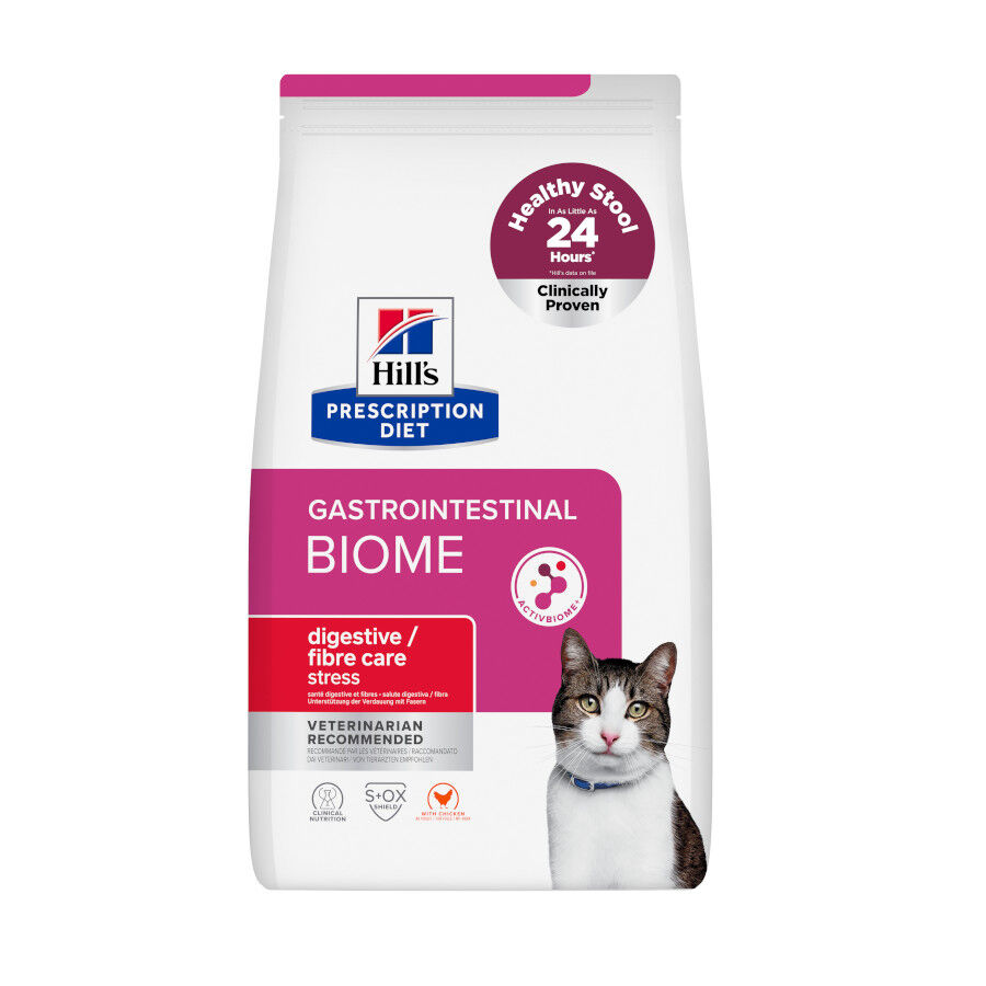 3 kg Hill's Prescription Diet Gastrointestinal Biome Stress para gatos, , large Imagem n&uacute;mero 1