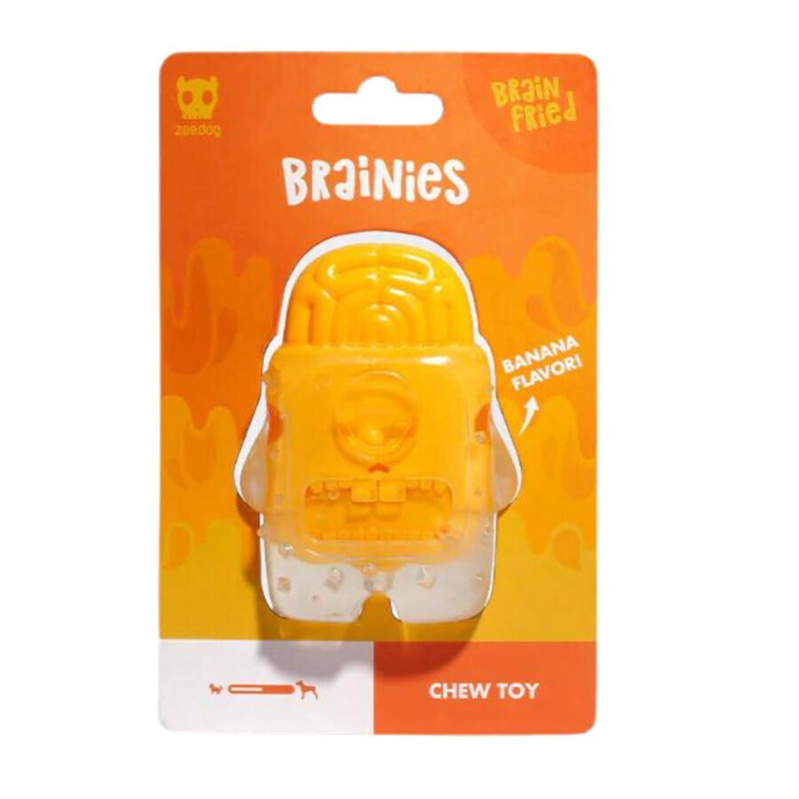 Zeedog Brain Freeze Brinquedo Verde para c&atilde;es, , large Imagem n&uacute;mero 2