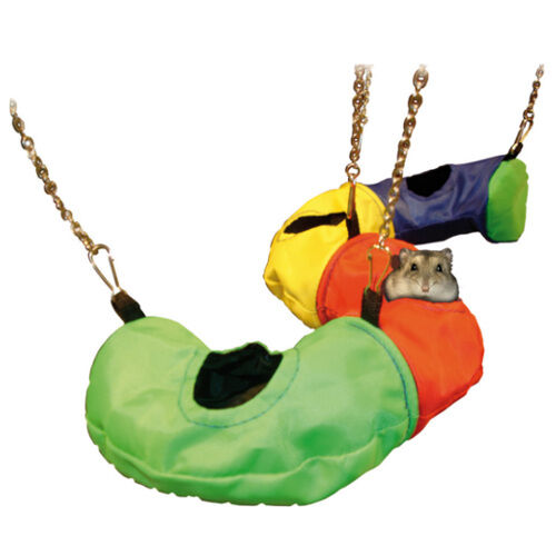 Flamingo t&uacute;nel colgante para roedores Imagem n&uacute;mero 1