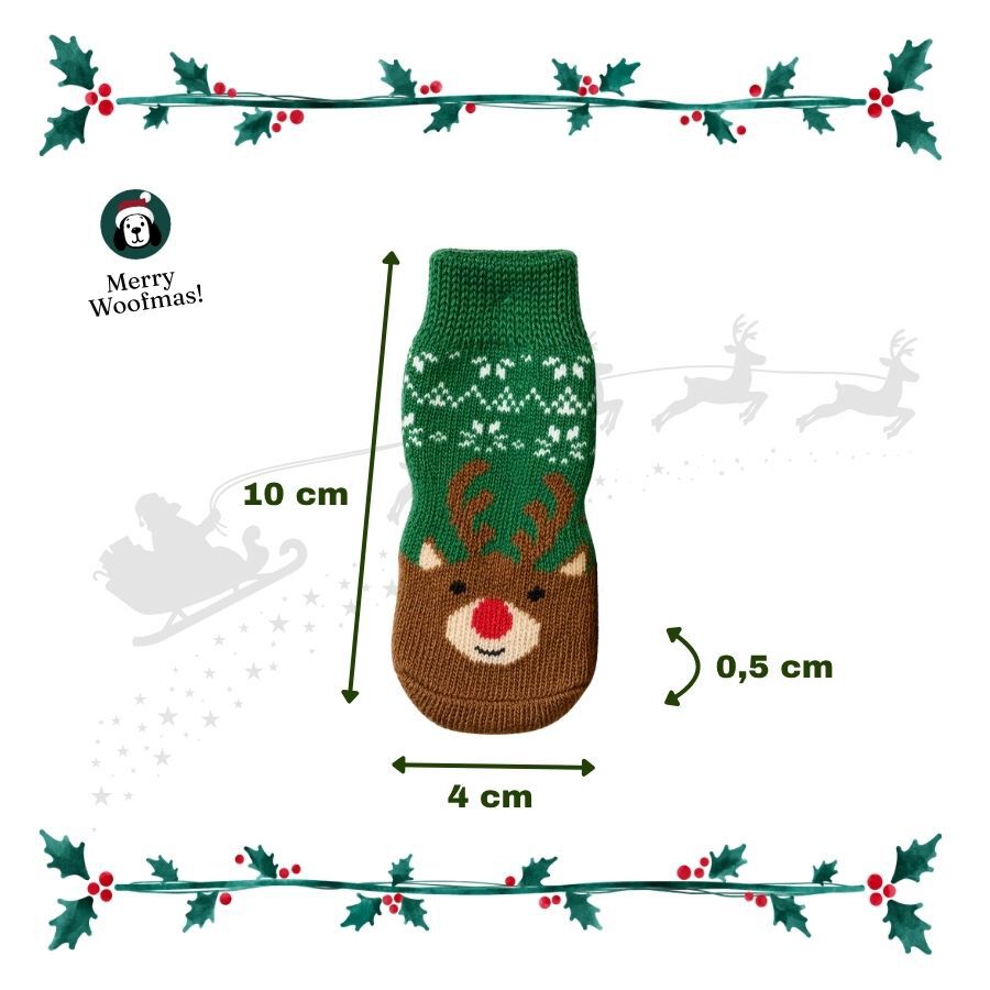 Wonder Christmas Meias de Natal para c&atilde;es, , large Imagem n&uacute;mero 3