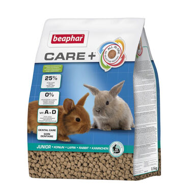 Beaphar Care+ Coelho Júnior ração para coelhos 