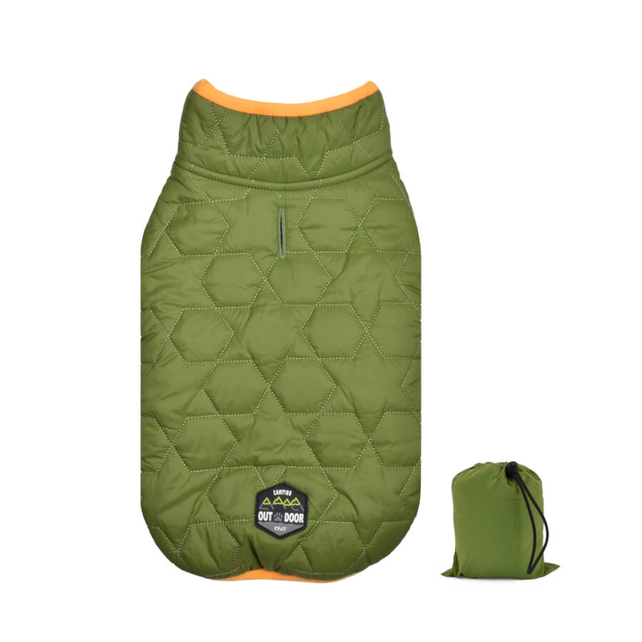 Outech Padded Star Casaco Verde para c&atilde;es, , large Imagem n&uacute;mero 1