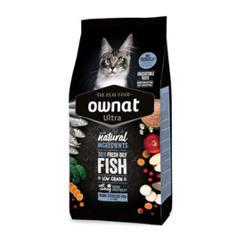 Ownat Ultra Young Esterilizado Ração de peixe para gatos