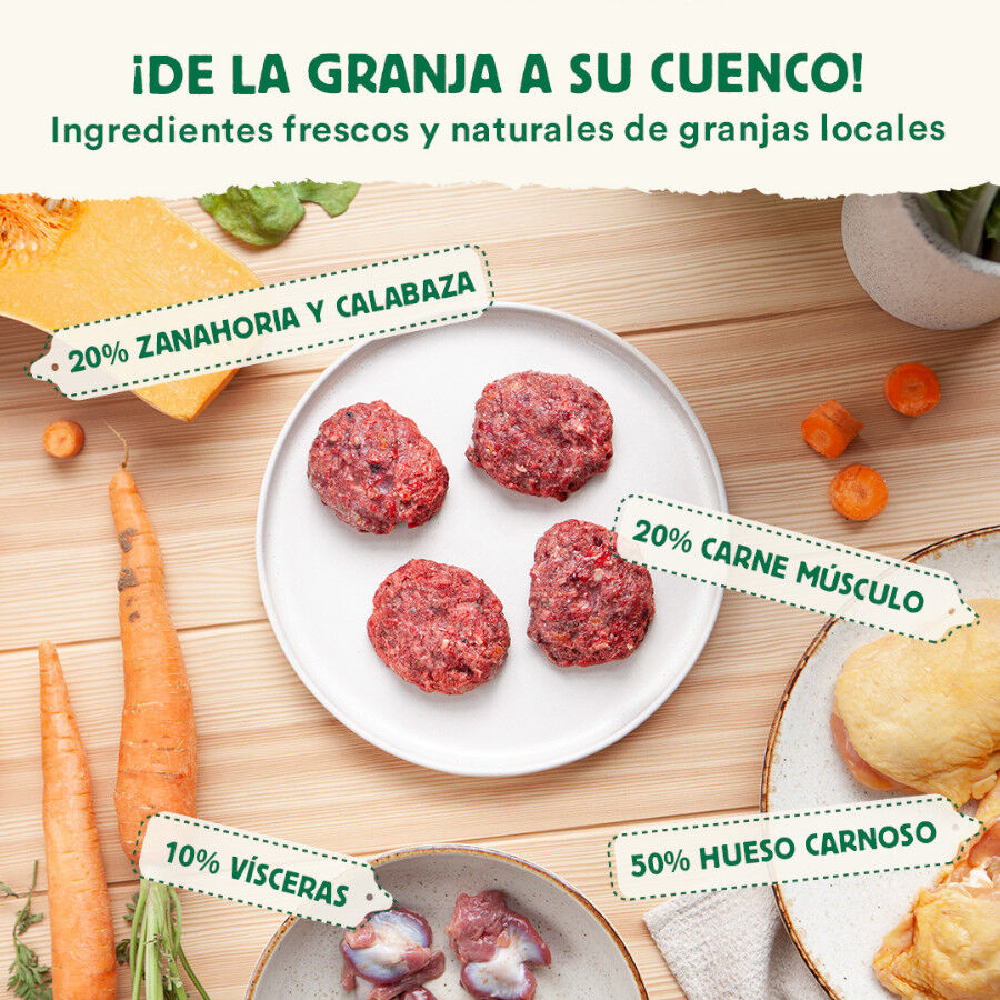 1 kg Wild Balance BARF Pack de Inicia&ccedil;&atilde;o para c&atilde;es alimenta&ccedil;&atilde;o natural congelada, , large Imagem n&uacute;mero 3