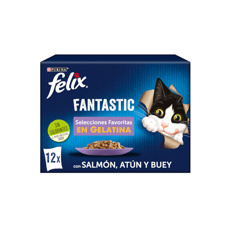 12 saquetas x 85 g Felix Fantastic Seleções Favoritas saquetas em geleia,  Imagem número 1 12 saquetas x 85 g Felix Fantastic Seleções Favoritas saquetas em geleia, , large Imagem número 1