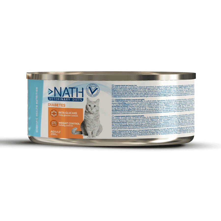 200 g Nath VetDiet Diabetic lata para gatos, , large Imagem n&uacute;mero 1