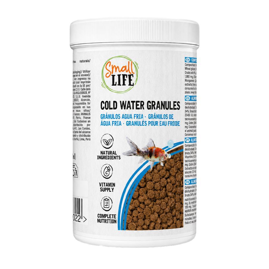250 ml Small Life Gr&aacute;nulos Agua Fria Alimento para peces, , large Imagem n&uacute;mero 1