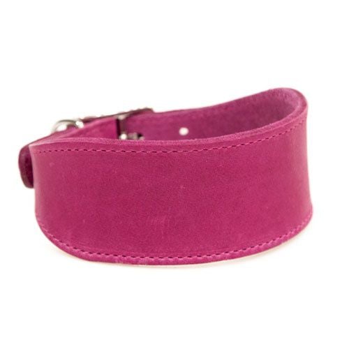 TK-Pet Namur rosa collar de cuero para galgos Imagem n&uacute;mero 1