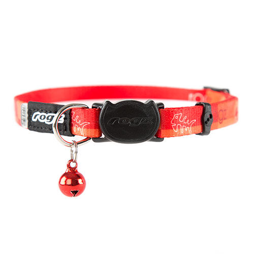 Rogz Kiddycat collar para gato naranja Imagem n&uacute;mero 1