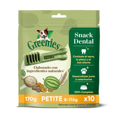 Greenies Snacks Dentários 100% Natural para Cães Pequenos