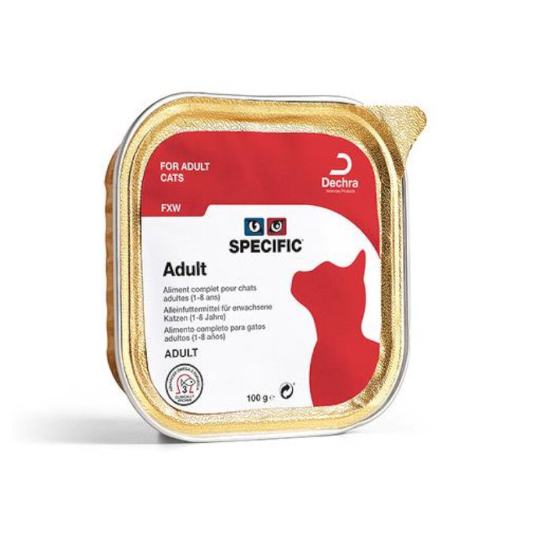 100 g Specific FXW Adult terrina para gatos,  Imagem número 1 100 g Specific FXW Adult terrina para gatos, , large Imagem número 1