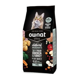 Ownat Ultra Young Ração de frango e peru para gatos,  Ownat Ultra Young Ração de frango e peru para gatos