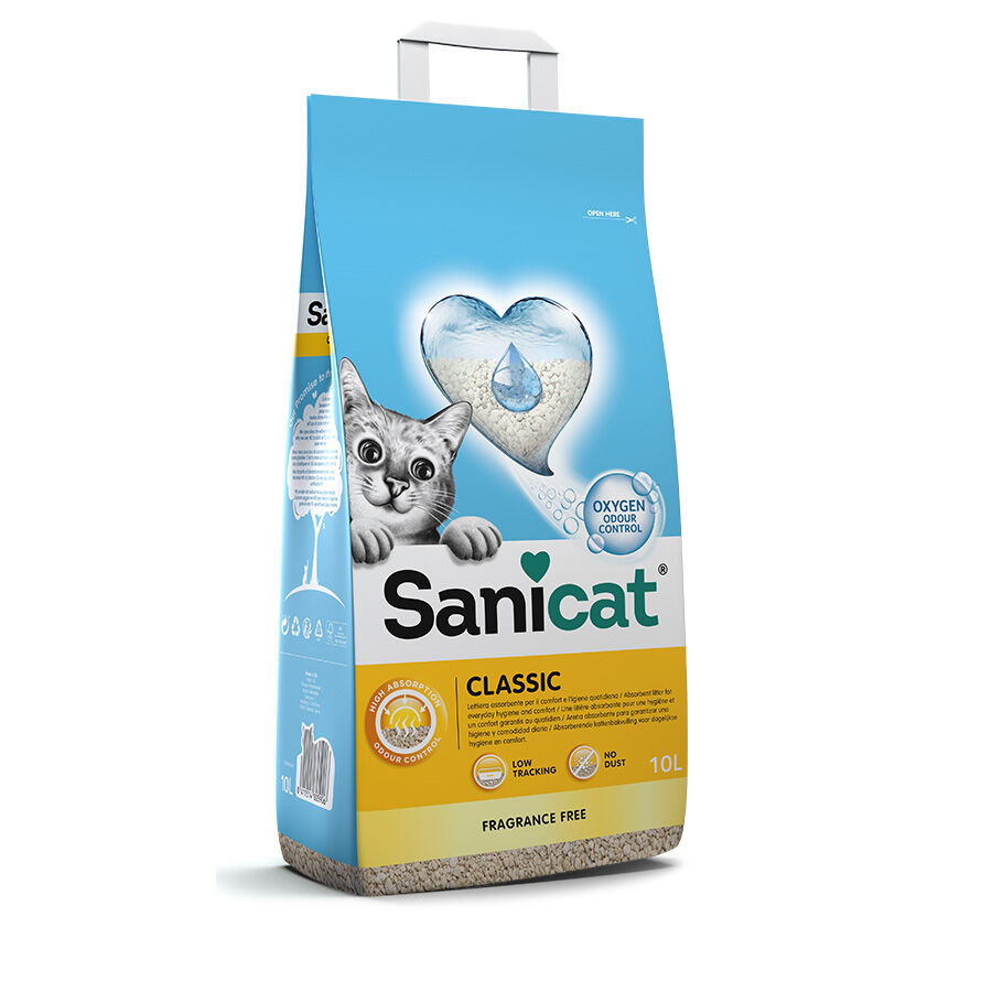 10 L Sanicat Classic Areia Absorvente, , large Imagem n&uacute;mero 1