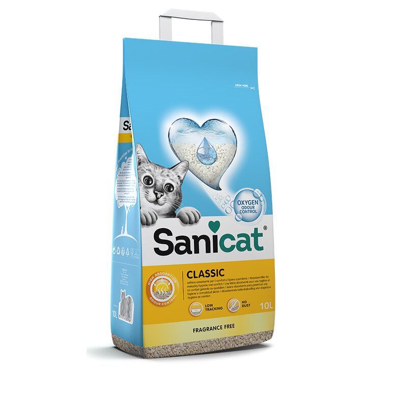 10 L Sanicat Classic Areia Absorvente,  Imagem número 1 10 L Sanicat Classic Areia Absorvente, , large Imagem número 1