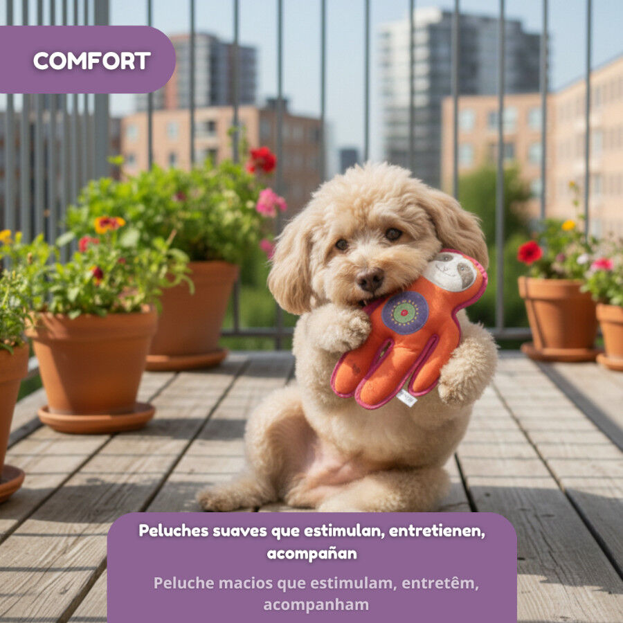 Tootoy! Comfort Peluche bicho-pregui&ccedil;a para c&atilde;es, , large Imagem n&uacute;mero 6