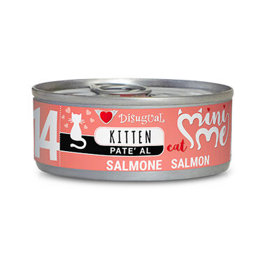 Disugual Mini Me 14 Kitten Salmão en Patê Lata para gatinhos