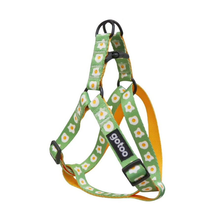 Gotoo Coleira estampada verde para c&atilde;es, , large Imagem n&uacute;mero 1