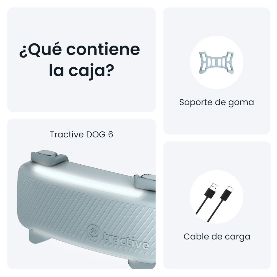 Tractive GPS Dog 6 Rastreador Mint de c&atilde;es , , large Imagem n&uacute;mero 5