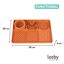 Leeby Tapete de Lamber Laranja para c&atilde;es e gatos, , large Indicador imagem n&uacute;mero 4