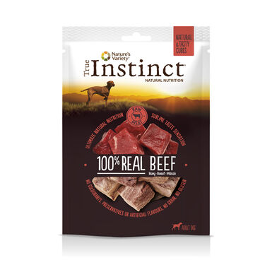 Snacks True Instinct Real Buey Tasty Cubes 50g