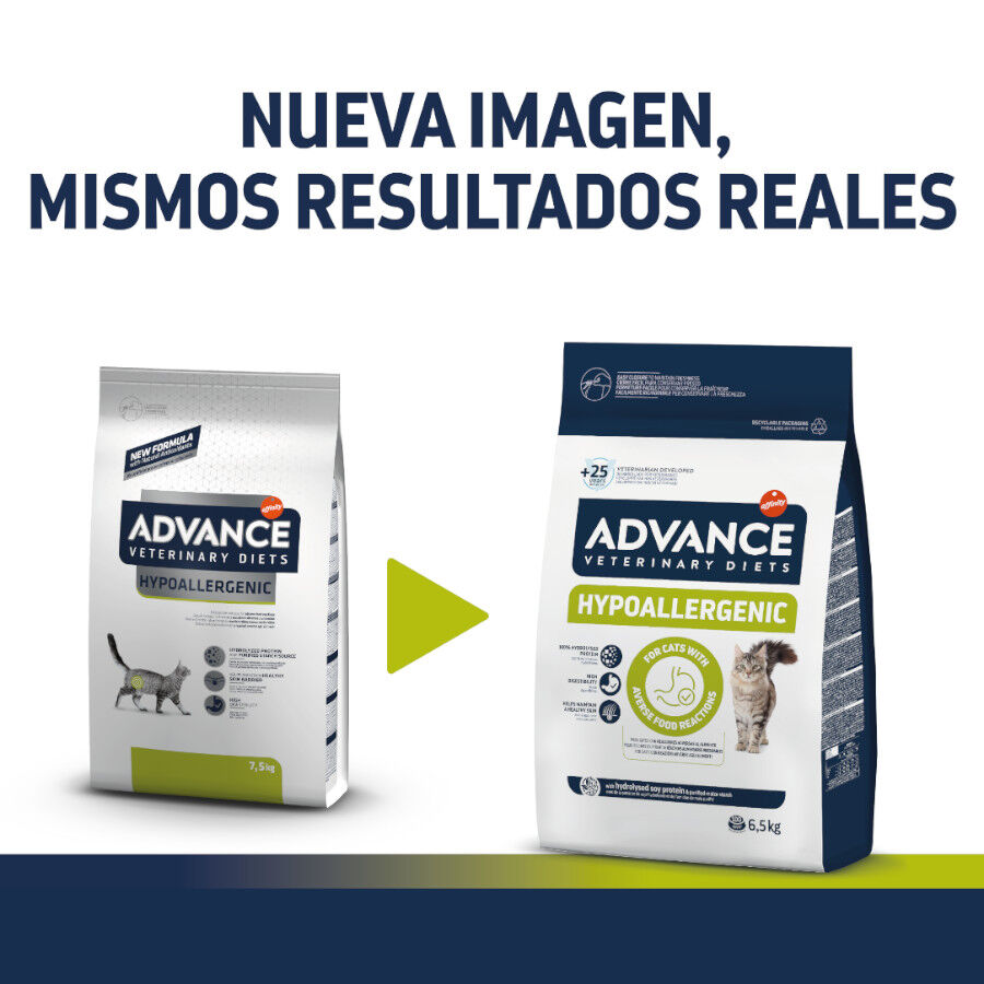1.25 kg Advance Veterinary Diets Hypoallergenic ra&ccedil;&atilde;o para gatos, , large Imagem n&uacute;mero 2