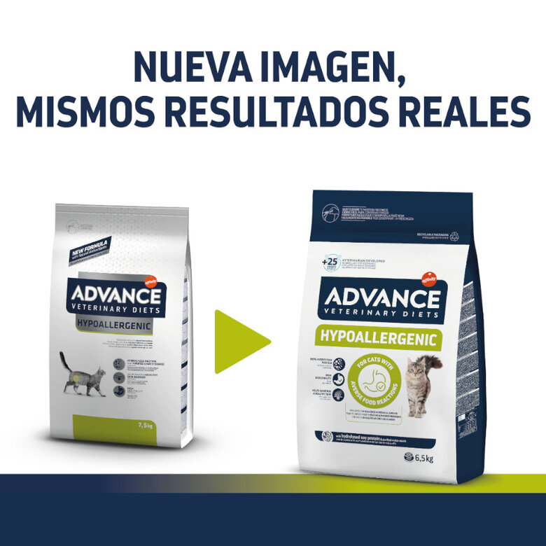 1.25 kg Advance Veterinary Diets Hypoallergenic ração para gatos,  Imagem número 2 1.25 kg Advance Veterinary Diets Hypoallergenic ração para gatos, , large Imagem número 2