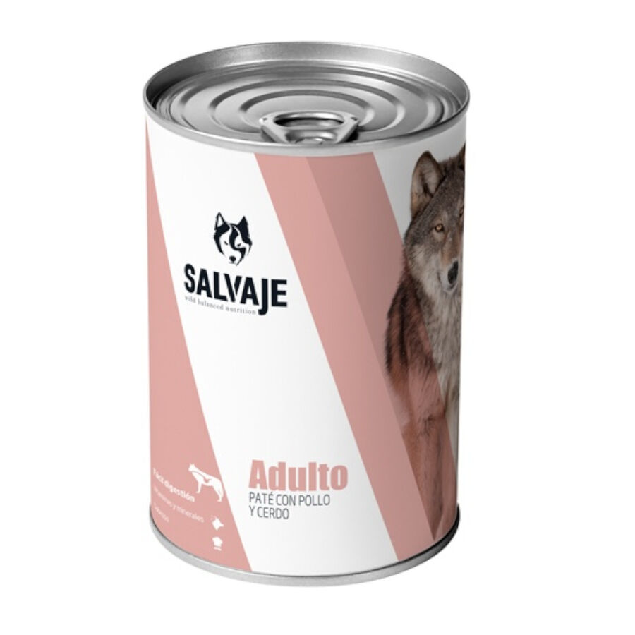 1.2 kg Salvaje Adulto Alimento h&uacute;mido de frango e Porco em lata para c&atilde;es, , large Imagem n&uacute;mero 1