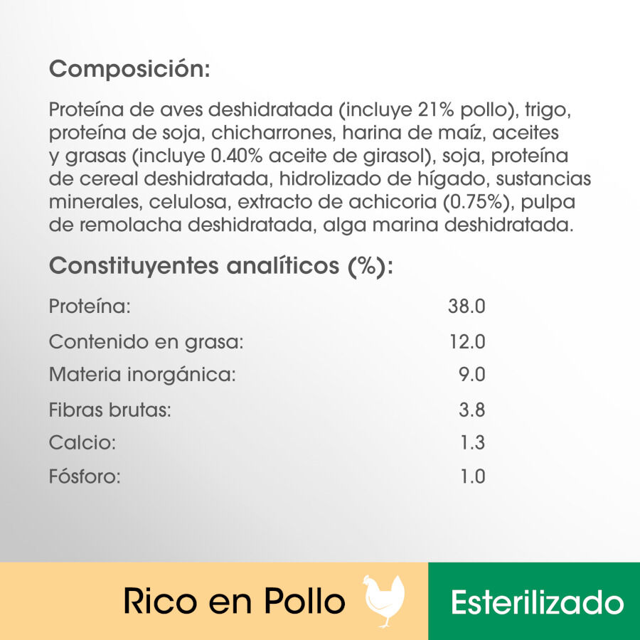 1.4 kg Perfect Fit Adult 1+ Ra&ccedil;&atilde;o de frango esterilizado para gatos, , large Imagem n&uacute;mero 4