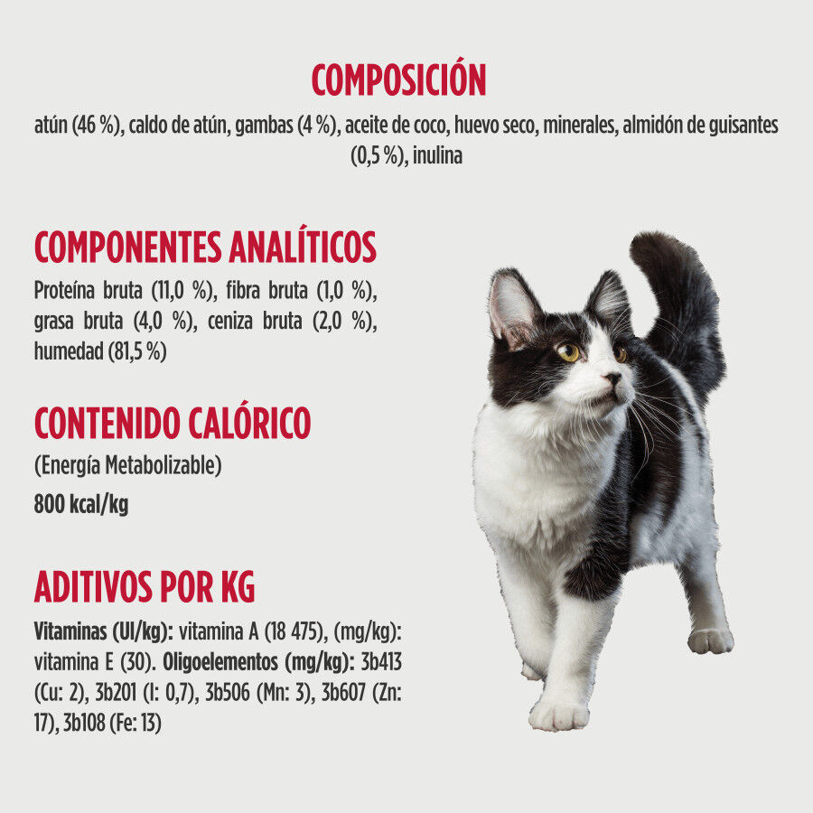 79 g Nulo Silky Mousse Atum com Camar&atilde;o Saquetas para gatos, , large Imagem n&uacute;mero 3