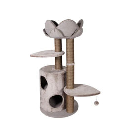 Flamingo Lotus Árvore Arranhador Castanho para gatos