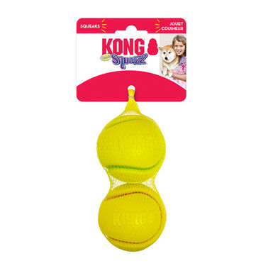 Kong Squeezz Tennis Bola para cães