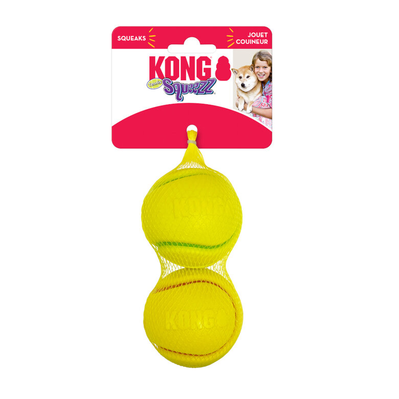 Kong Squeezz Tennis Bola para cães,  Imagem número 1 Kong Squeezz Tennis Bola para cães, , large Imagem número 1