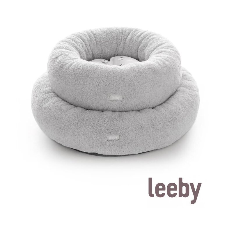 Leeby Cama de pelo cinzenta com ovelhas com cobertura amovível para cachorros,  Imagem número 4 Leeby Cama de pelo cinzenta com ovelhas com cobertura amovível para cachorros, , large Imagem número 4