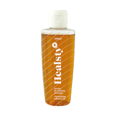 Healsty Premium Óleo de Salmão para gatos 
