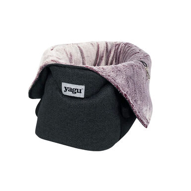 Yagu Colección Elegant Saco de Transporte Burgundy para animais de estimação