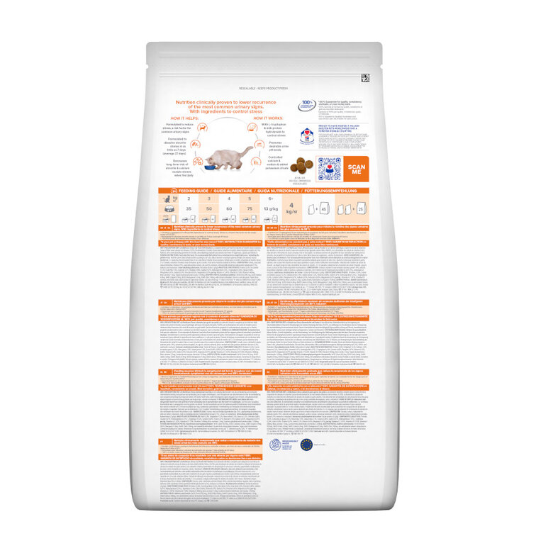 12 kg Hill's Prescription diet c/d Urinary Care frango ração para gatos,  Imagem número 10 12 kg Hill's Prescription diet c/d Urinary Care frango ração para gatos, , large Imagem número 10