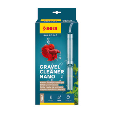 Sera Gravel Cleaner Nano Limpador de fundo para aquários