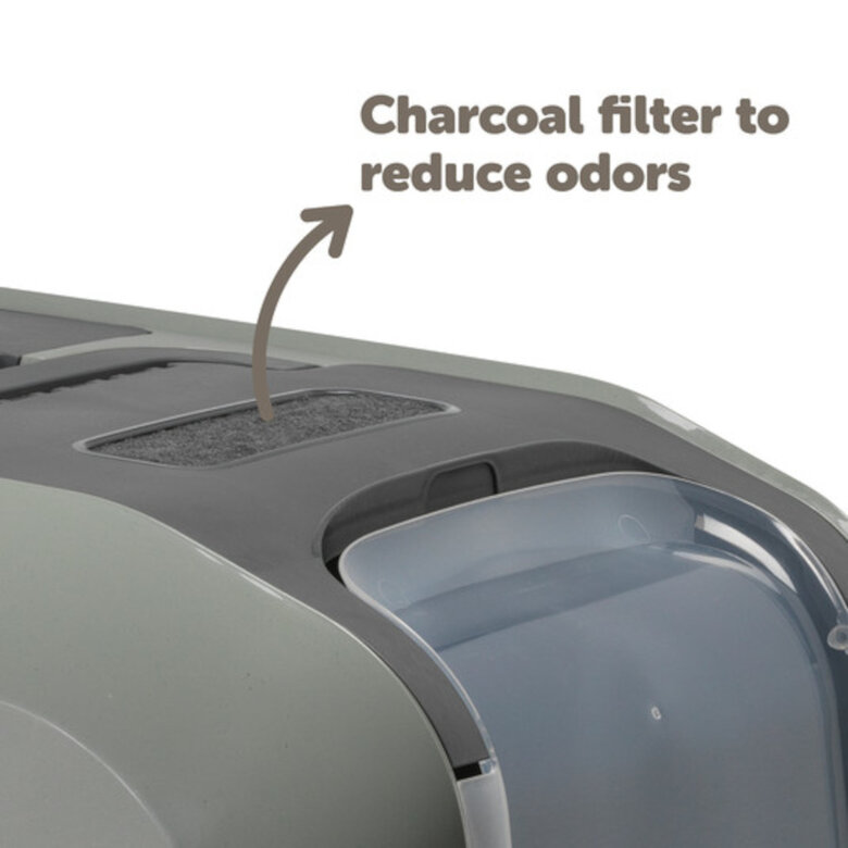 Caixa de areia para gatos cinza Nova Clean Mega Deluxe,  Imagem número 5 Caixa de areia para gatos cinza Nova Clean Mega Deluxe, , large Imagem número 5