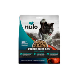 Nulo Freeze-Dried Raw Ra&ccedil;&atilde;o de Peru com Salm&atilde;o e Morangos para c&atilde;es