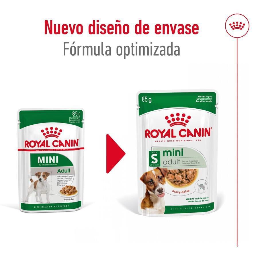 85 g Royal Canin Mini Adult saqueta em molho para c&atilde;es, , large Imagem n&uacute;mero 2