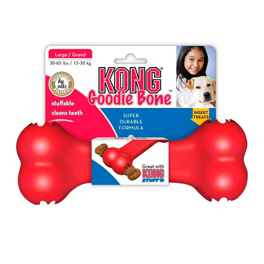 Kong Goodie Bone Osso porta-snacks para c&atilde;es, , large Imagem n&uacute;mero 1