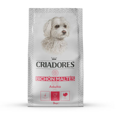 Criadores Bichón Maltês Peru ração para cães