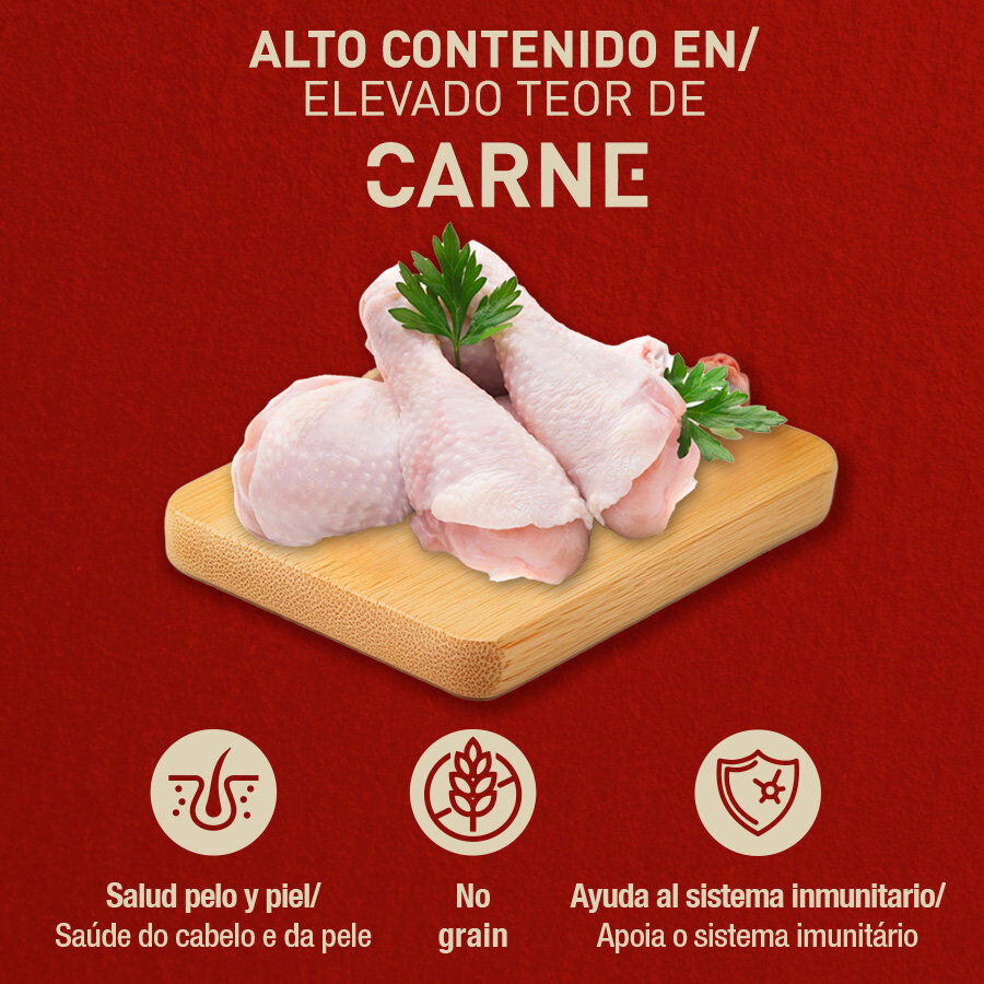 395 g Catxtreme frango com f&iacute;gado em pat&eacute; de lata para gatos, , large Imagem n&uacute;mero 3