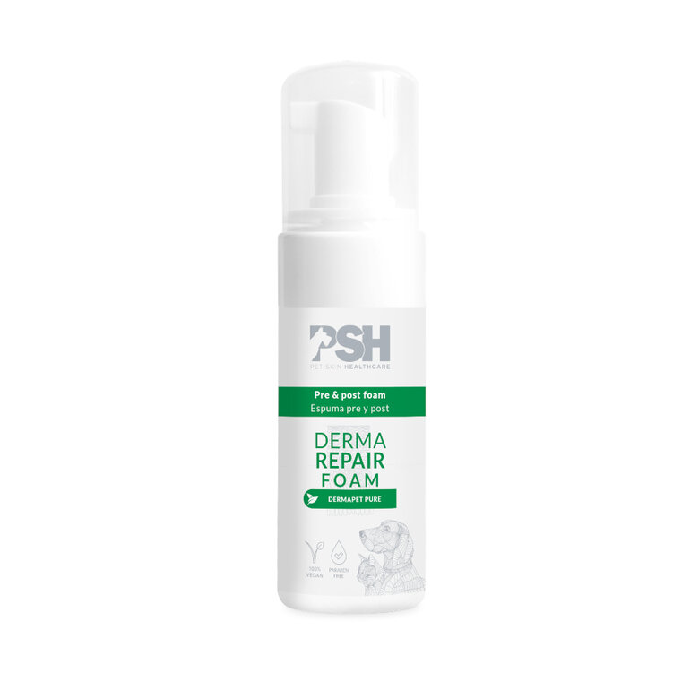 60 ml PSH Derma Repair Espuma para cães e gatos,  Imagem número 1 60 ml PSH Derma Repair Espuma para cães e gatos, , large Imagem número 1