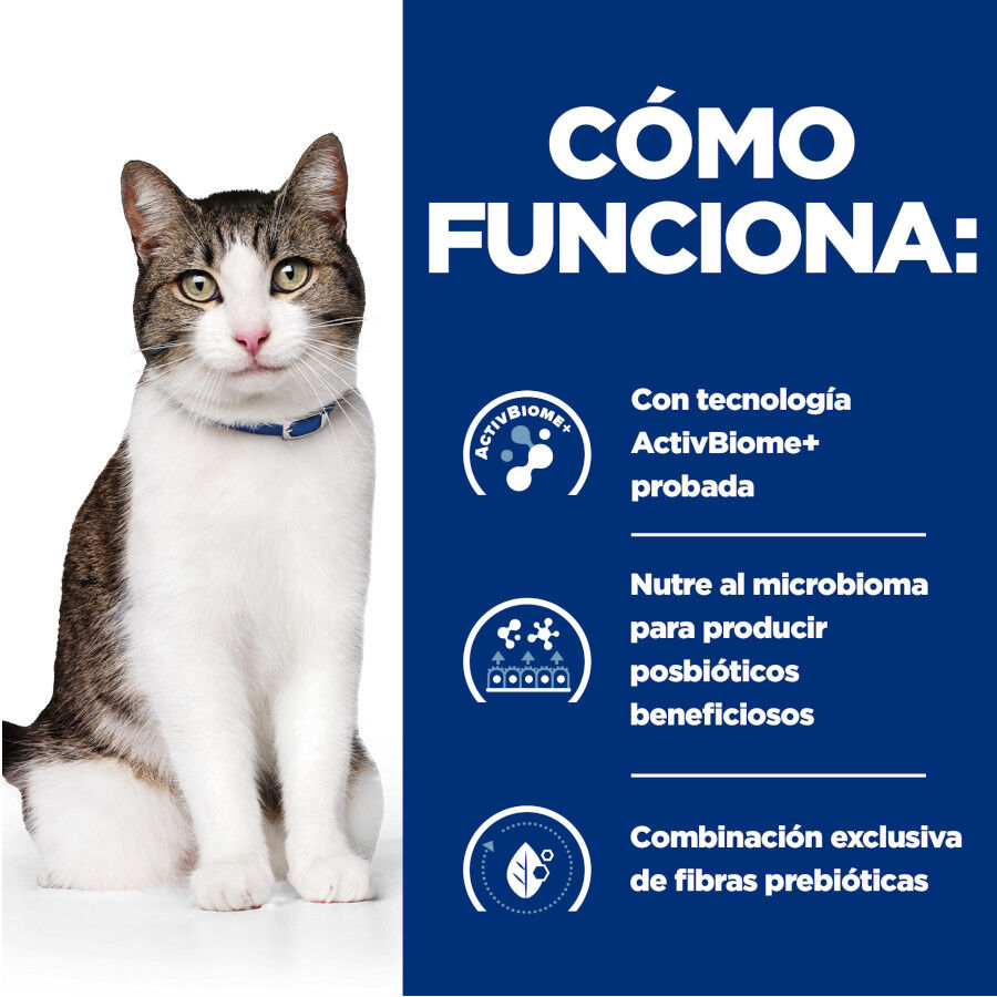 3 kg Hill's Prescription Diet Gastrointestinal Biome Stress para gatos, , large Imagem n&uacute;mero 3