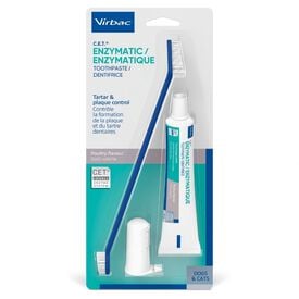 Virbac Kit Dent&iacute;frico Enzim&aacute;tico para c&atilde;es C.E.T