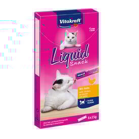 Vitakraft Liquid Snack Frango e Taurina para gatos